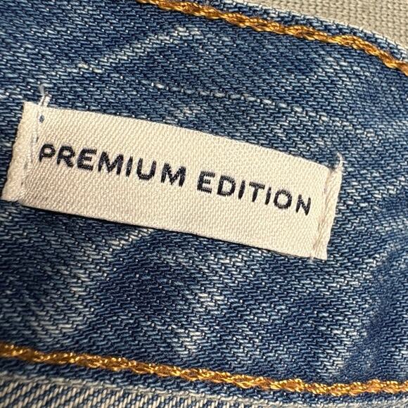 J.CREW Factory‎ Women's High Rise Straight Crop Jeans Sz 35 Premium Edition Plus - Picture 5 of 13